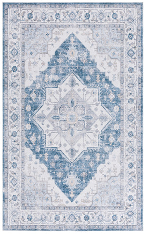 Safavieh Arizona 217a Ivory / Blue Ivory ,Blue Polyester Arz217a-6r