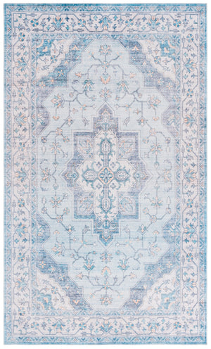 Safavieh Arizona 218m Light Blue / Ivory Light Blue ,Ivory Polyester Arz218m-6