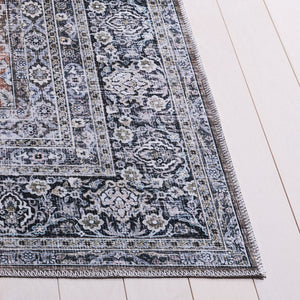 Safavieh Arizona Elegant Polyester Accent Rug For Hallways And Entryways - Washable, Slip-resistant Design Copper ,Olive Polyester Arz221t-9