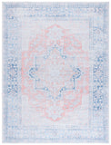 Safavieh Arizona 223 Power Loomed Traditional Rug Rust / Navy Polyester Pile