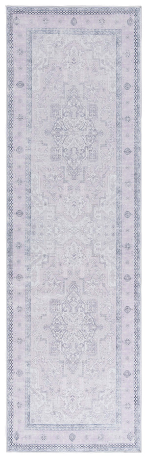 Safavieh Arizona 223 Power Loomed Traditional Rug Pink / Beige Polyester Pile