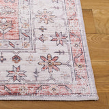 Safavieh Arizona 241 Power Loomed Traditional Rug Beige / Rust Polyester