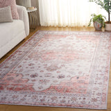 Safavieh Arizona 241 Power Loomed Traditional Rug Beige / Rust Polyester