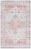 Safavieh Arizona 241 Power Loomed Traditional Rug Beige / Rust Polyester