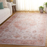 Safavieh Arizona 243 Power Loomed Traditional Rug Rust / Beige Polyester