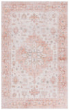 Safavieh Arizona 243 Power Loomed Traditional Rug Rust / Beige Polyester