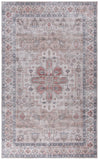 Safavieh Arizona 243 Power Loomed Traditional Rug Sage / Rust Polyester