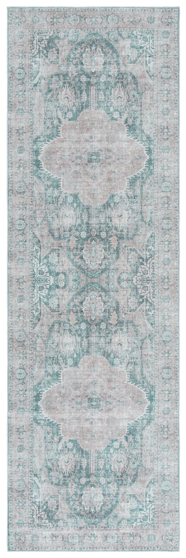 Safavieh Arizona Area Rug - Timeless Elegance With Durable Polyester, Washable & Slip Resistant Design Sage ,Grey Polyester Arz244y-4