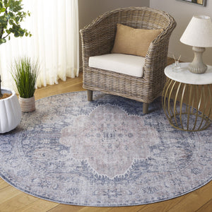 Safavieh Arizona Traditional Area Rug Runner - Stylish, Durable, And Washable For Modern Home Decor Solutions Sage ,Grey Polyester Arz244y-6r