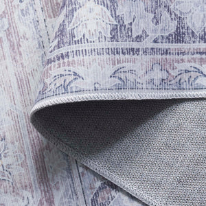 Safavieh Arizona Elegant Area Rug - Durable, Washable, Slip-resistant, Chic Design For Timeless Home Style Ivory ,Grey Polyester Arz245a-8