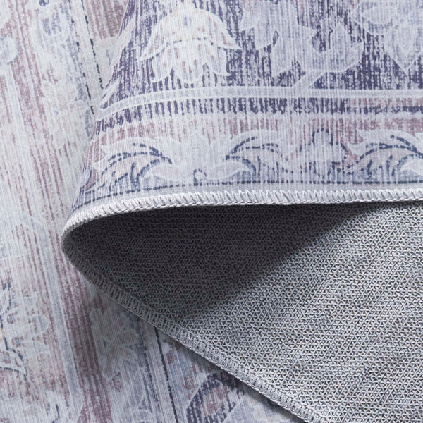 Safavieh Arizona Elegant Area Rug - Durable, Washable, Slip-resistant, Chic Design For Timeless Home Style Ivory ,Grey Polyester Arz245a-8