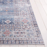 Safavieh Arizona 259 Power Loomed Traditional Rug Blue / Grey Polyester