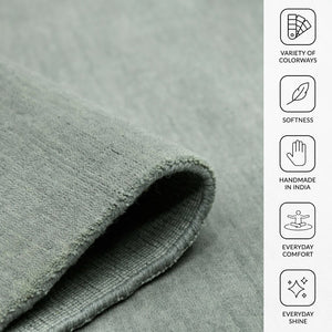 Amer Rugs Arizona Hand-woven Area Rug - Luxurious Soft Touch, Versatile Design For Any Home Décor Setting Link Water Wool Arz30203