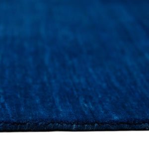 Amer Rugs Arizona Hand-woven Area Rug - Luxurious Soft Touch, Versatile Design For Any Home Décor Setting Navy Blue Wool Arz300203