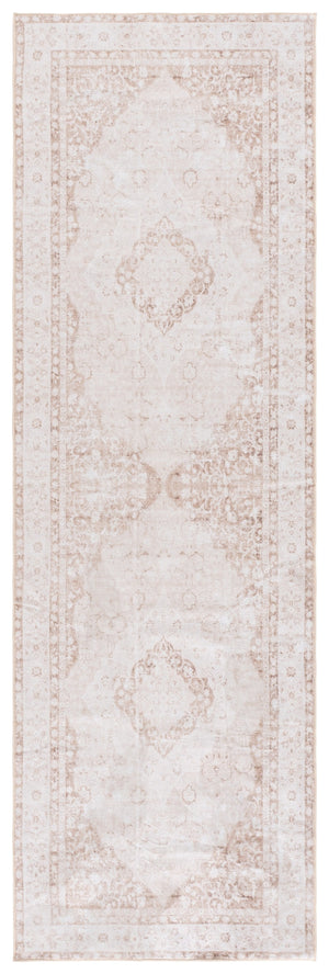 Safavieh Arizona Classic Medallion Area Rug In Beige & Light Taupe — Durable, Washable, Slip-Resistant Finish 3'-0" x 5'-0" ARZ301B-3