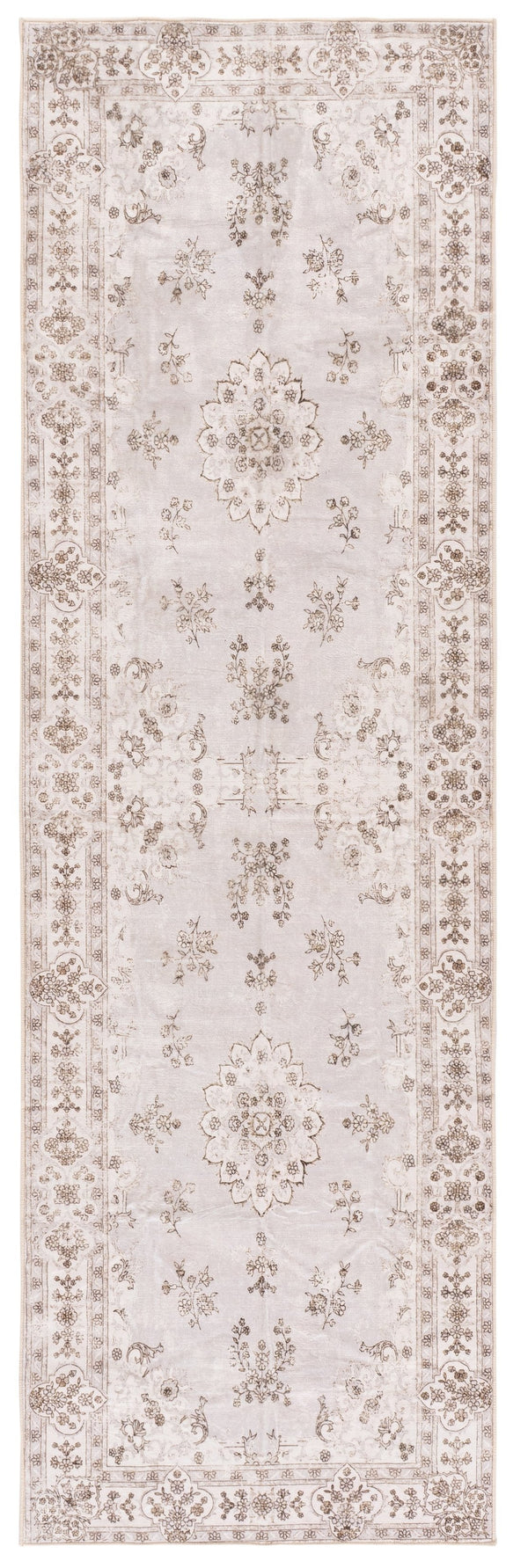 Safavieh Arizona Traditional Round Rug Beige Ivory — Power‑Loomed, Low Pile, Washable & Slip‑Resistant Elegance 6'-0" x 6'-0" ARZ304B-6R