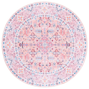 Safavieh Arizona Traditional Area Runner Rug - Elegant Beige & Pink Design For Timeless Home Décor Beige ,Pink Polyester Arz315b-6r