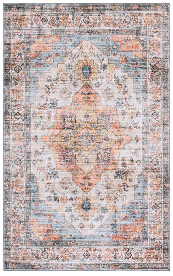 Safavieh Arizona Elegant Runner Rug: Timeless Light Brown And Rust Design For Hallways And Entryways Light Brown ,Rust Polyester Arz326t-5