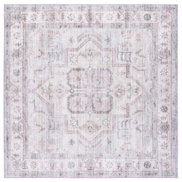 Safavieh Arizona Elegant Area Rug - Timeless Design, Slip Resistant, Washable & Perfect For Cozy Spaces Light Green ,Beige Polyester Arz328y-6