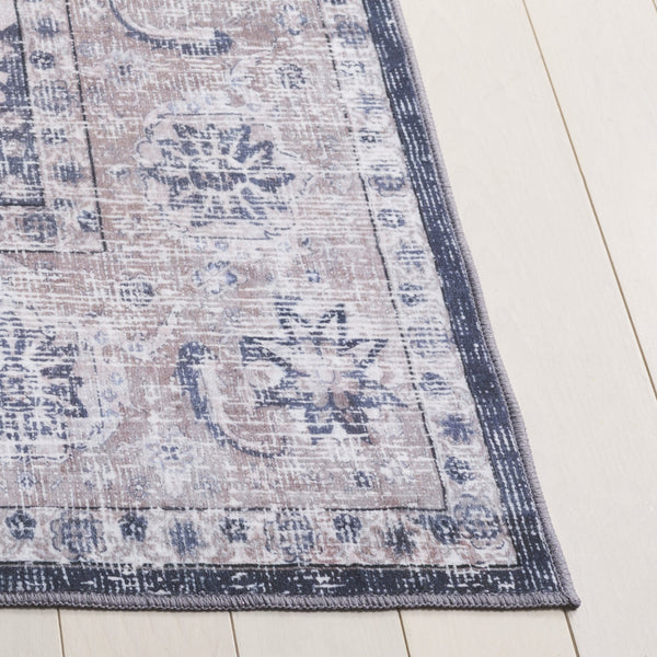 Safavieh Arizona Traditional Handcrafted Area Rug - Elegant Sage & Grey Design, Durable, Washable Comfort Sage ,Grey Polyester Arz344y-3