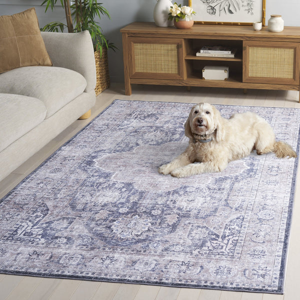 Safavieh Arizona Power Loomed Runner Rug - Elegant Sage And Grey Design For Sophisticated Home Decor Sage ,Grey Polyester Arz344y-5