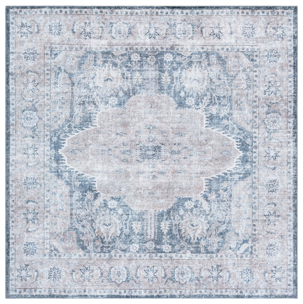 Safavieh Arizona Power Loomed Runner Rug - Elegant Sage And Grey Design For Sophisticated Home Decor Sage ,Grey Polyester Arz344y-6sq