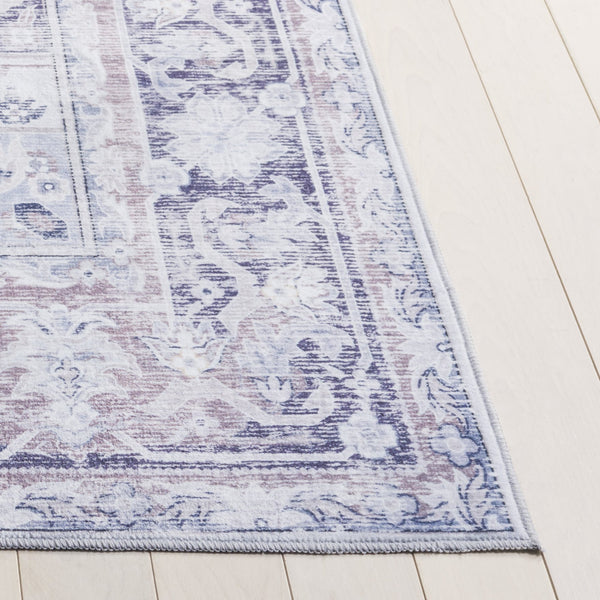 Safavieh Arizona Area Rug - Elegant Traditional Design, Washable, Slip-resistant, Perfect For Any Room Decor Ivory ,Grey Polyester Arz345a-8