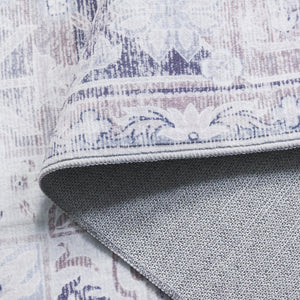 Safavieh Arizona Area Rug - Elegant Traditional Design, Washable, Slip-resistant, Perfect For Any Room Decor Ivory ,Grey Polyester Arz345a-8