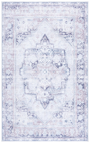 Safavieh Arizona Area Rug - Elegant Traditional Design, Washable, Slip-resistant, Perfect For Any Room Decor Ivory ,Grey Polyester Arz345a-8