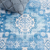 Safavieh Arizona 512 ARZ512 Power Loomed Traditional Rug Light Blue / Blue ARZ512L-6SQ