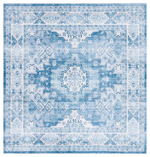 Safavieh Arizona 512 ARZ512 Power Loomed Traditional Rug Light Blue / Blue ARZ512L-6SQ