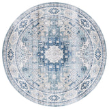 Safavieh Arizona 512 ARZ512 Power Loomed Traditional Rug Sage / Aqua ARZ512W-6SQ