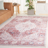 Safavieh Arizona 517 ARZ517 Power Loomed Traditional Rug Light Red / Beige ARZ517P-6SQ