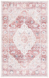 Safavieh Arizona 517 ARZ517 Power Loomed Traditional Rug Light Red / Beige ARZ517P-6SQ