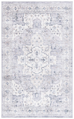 Safavieh Arizona 520 ARZ520 Power Loomed Traditional Rug Light Grey / Beige ARZ520F-6SQ