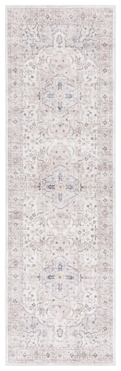 Safavieh Arizona 520 ARZ520 Power Loomed Traditional Rug Peach / Beige ARZ520U-6SQ