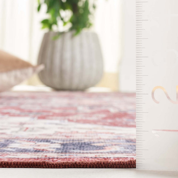 Safavieh Arizona 523 ARZ523 Power Loomed Traditional Rug Brown / Blue ARZ523T-6SQ