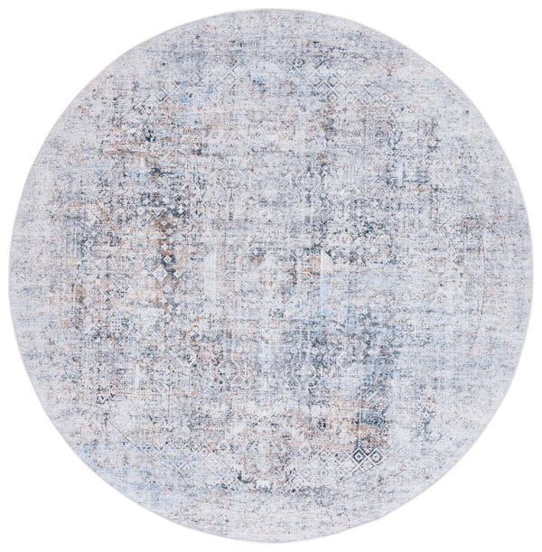 Safavieh Arizona 539 Power Loomed Traditional Rug Beige / Charcoal Polyester