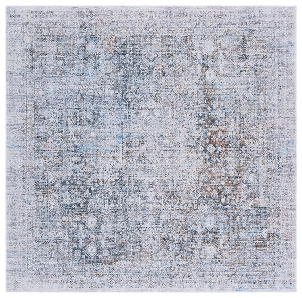 Safavieh Arizona Traditional Style Elegant Area Rug - Luxurious Washable Design With Slip-resistant Quality Beige ,Charcoal Polyester Arz539b-210