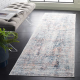 Safavieh Arizona 539 Power Loomed Traditional Rug Navy / Beige Polyester