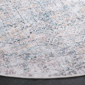 Safavieh Arizona 539 Power Loomed Traditional Rug Dark Green / Beige Polyester