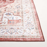 Safavieh Arizona 556 ARZ556 Power Loomed Traditional Rug Rust / Gold ARZ556Q-6SQ