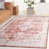 Safavieh Arizona 556 ARZ556 Power Loomed Traditional Rug Rust / Gold ARZ556Q-6SQ