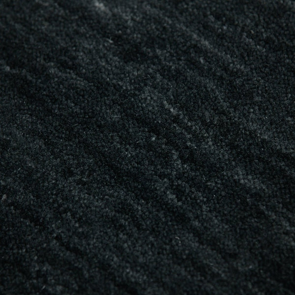 Amer Rugs Arizona Hand-woven Area Rug - Luxurious Soft Touch, Versatile Design For Any Home Décor Setting Dark Gray Wool Arz60203