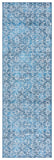 Safavieh Arizona 901 ARZ901 Power Loomed Modern Rug Blue / Grey ARZ901M-9