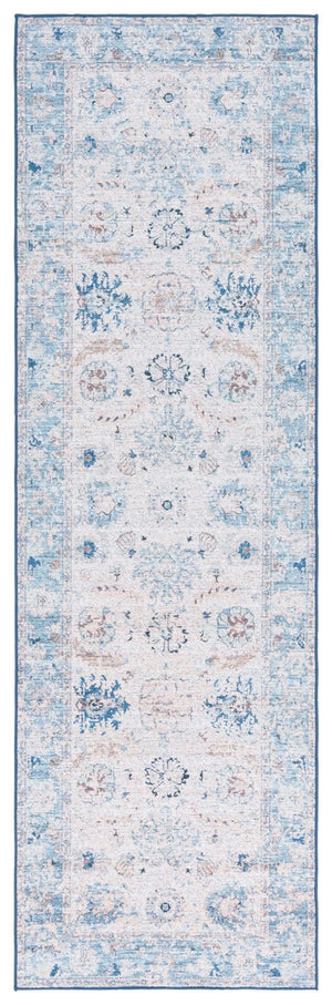 Safavieh Arizona 908 ARZ908 Power Loomed Traditional Rug Blue / Beige ARZ908M-9