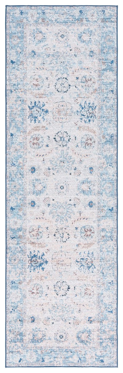 Safavieh Arizona 908 ARZ908 Power Loomed Traditional Rug Blue / Beige ARZ908M-9