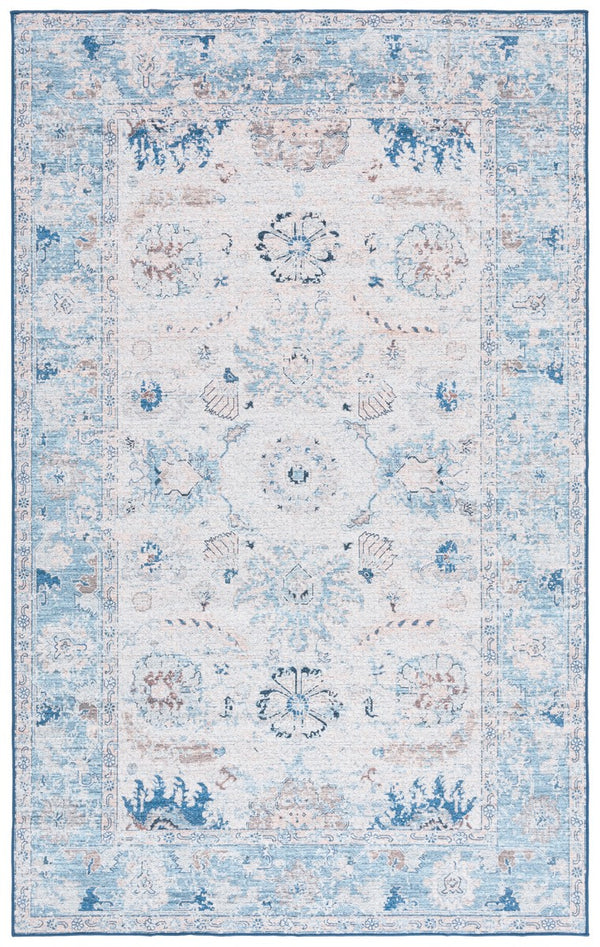 Safavieh Arizona 908 ARZ908 Power Loomed Traditional Rug Blue / Beige ARZ908M-9