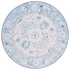 Safavieh Arizona 908 ARZ908 Power Loomed Traditional Rug Blue / Beige ARZ908M-9