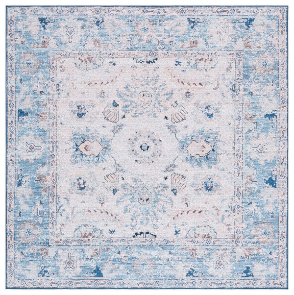 Safavieh Arizona 908 ARZ908 Power Loomed Traditional Rug Blue / Beige ARZ908M-9